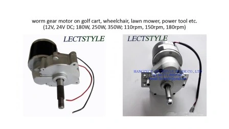 Moteur électrique à chaîne 24V 500W sur scie à chaîne électrique